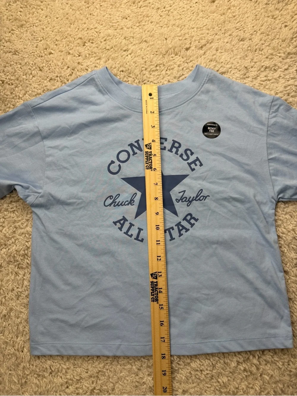Kids Large Converse All Star Tee & Skort Set